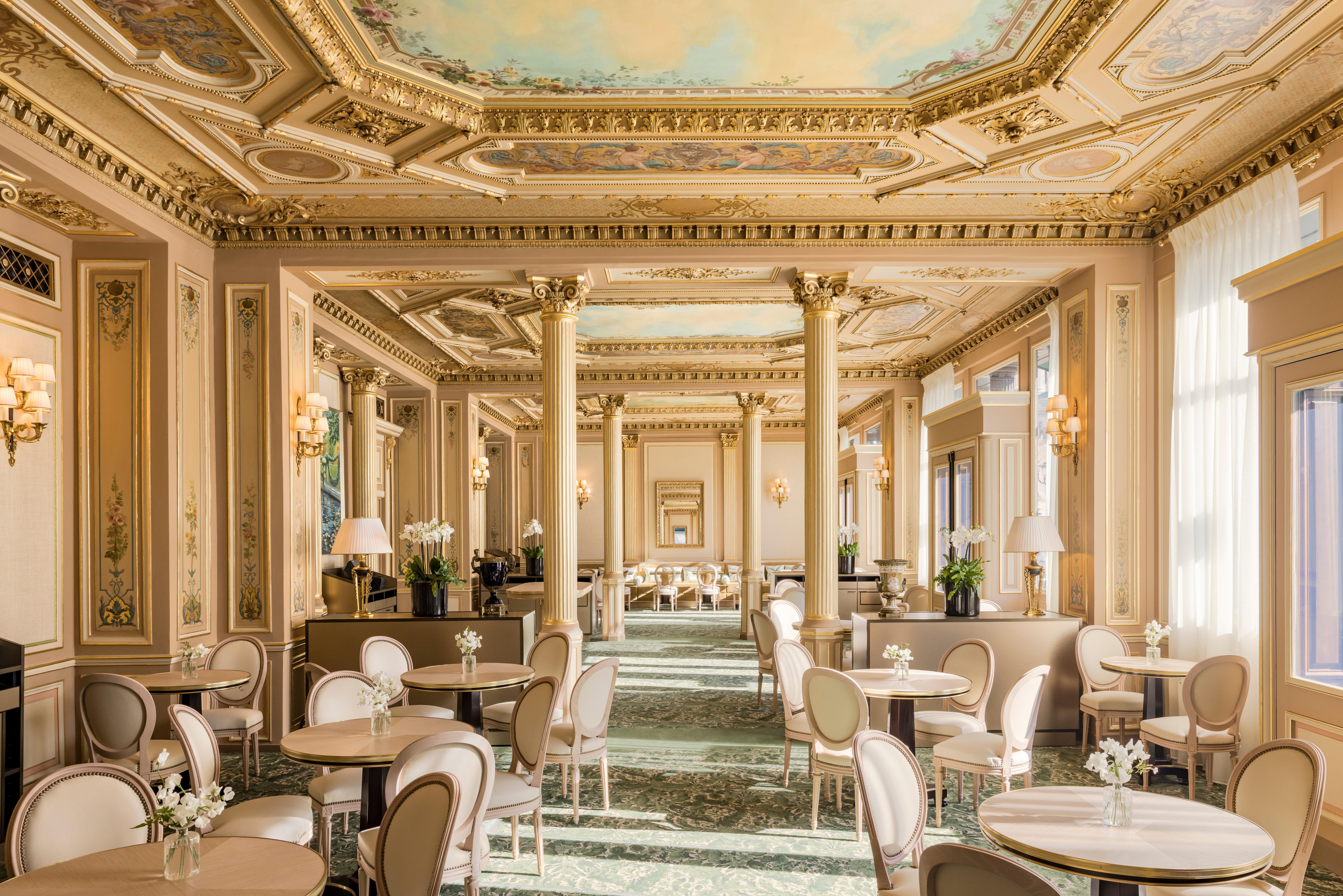 Intercontinental Paris Le Grand By Ihg Hotel Luaran gambar The Palm Court